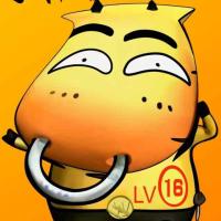 画矢量图的猪尾巴 头像